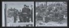 2 x fotografie, generál Liška po dobytí Dunkerque / Fotografie, pohled do rozsáhlé haly