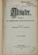 Altvater: organ des mährisch-schlesischen Sudeten-Gebirgs-Vereins; Jhrg. 2-6 / 1885-1888