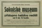 Sokolské museum v Tyršově domě