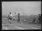Běh na 100m, vítězka Hanzlíková (Slavie)