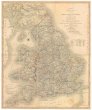 Cary's Reduction of his larger map of England and Wales with part of Scotland comprehending the whole of the turnpike roads with the great rivers and the course of the navigable canals