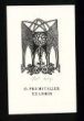 Exlibris - Stylizovaná gotická klenba a motiv ryb