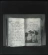 Stránky 54 - 55 rukopisné modlitební knihy z r. 1803