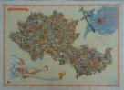 Carte économique de la Boheme et de la Moravie
