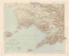 Carta topografica politico-amministrativa, stradale e ferroviaria della provincia di Napoli