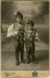 František Charvát s bratrem Jindrou v krojích