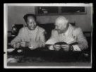 Fotografie, setkání Nikita Chruščova s Mao Ce-tungem