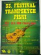 Plakát k 33. ročníku Festivalu trampských písní v Horním Jelení