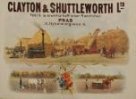 Clayton and Shuttleworth Ltd. Fabrik...Maschinen.
