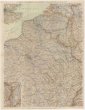 G Freytags Karte von Nordost-Frankreich und Belgien