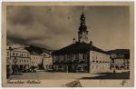 Masarykovo náměstí  v Jeseníku, 20. až 30. léta 20. století (pohlednice)