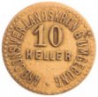 Peněžní známka s hodnotou 10 haléřů