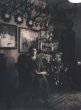 A. M. Schoss: vánoční portrét (černobílý negativ)