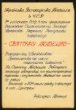 Slavnostní akademie ke dni prohlášení nezávislosti Západoukrajinské lidové republiky