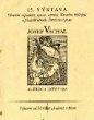 Katalog výstavy Josefa Váchala v Plzni z roku 1930