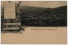 Panoramatický pohled na město Jeseník (poštovní dopisnice)