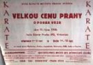 Svaz karate MV ČSTV Praha pořádá Velkou cenu Prahy