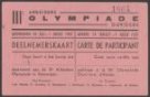 III. Mezinárodní dělnická olympiáda. Antverpy 1937