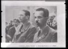 Fotografie, vůdcové "páté kolony" v Československu Karl Hermann Frank a Franz Karmasin.