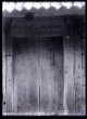 Dřevěné dveře kostelíka v Užoku