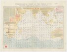 Meteorological chart of the Indian Ocean