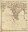 Carte d'une partie des Indes orientales, estats du Mogol les côtes de Malabar et de Coromandel &c.