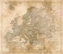 Mapa Evropy - mapa