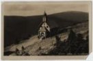 Kostel Panny Marie na Vřesové studánce an historické pohlednici