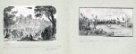 reprodukce výtvarných děl znázorňujících první veřejná cvičení z let 1867 a 1887