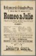 Divadelní cedule Romeo a Julie