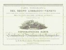 Carta topografica del regno Lombardo-Veneto