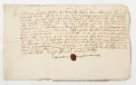 Výhostní list Salomeny Vítkové z 24. dubna 1688