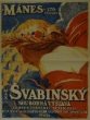 Plakát souborné výstavy Maxe Švabinského v Mánesu 1932