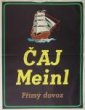 Reklamní plakát pro čaj firmy Meinl