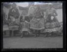 4 ženy v krojích z charvátských dědin u Mikulova