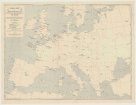 Lechner´s Karte der Radiotelegraphie und Telephonie-Sendestationen von Europa samt Verzeichnis