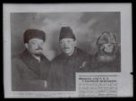 Fotografie, V. I. Lenin, D. Bědnyj a delegát VIII. sjezdu Ruské komunistické strany (b) za Ukrajinu F. D. Panfilov