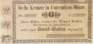 Nouzové platidlo z let 1848-1849 - 6 krejcarů