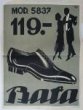 Reklamní plakát pro společenskou obuv firmy Baťa