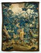 Historická tapiserie, Verdura s mužem s klecí