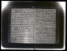 Skeny dvoustránky 17 a 18 z rukopisného deníku receptury