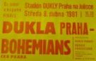 Dukla Praha - Bohemians ČKD Praha
