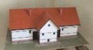 Model deputátního domku v Druhanicích
