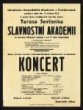 Slavnostní akademie k oslavě výročí Tarase Ševčenka; Koncert