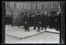 Slavnostní defilé čsl. vojska před TGM na Hradě 1930