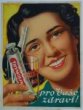 Reklamní plakát zubní pasty Thymolin
