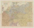 Post- und Eisenbahn-Reisekarte von Central-Europa