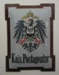 C. k. poštovní štít s německým nápisem