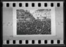 Fotografie, lidové shromáždění na Staroměstském náměstí v Praze