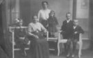 Rodinná fotografie Čvančarů 1915